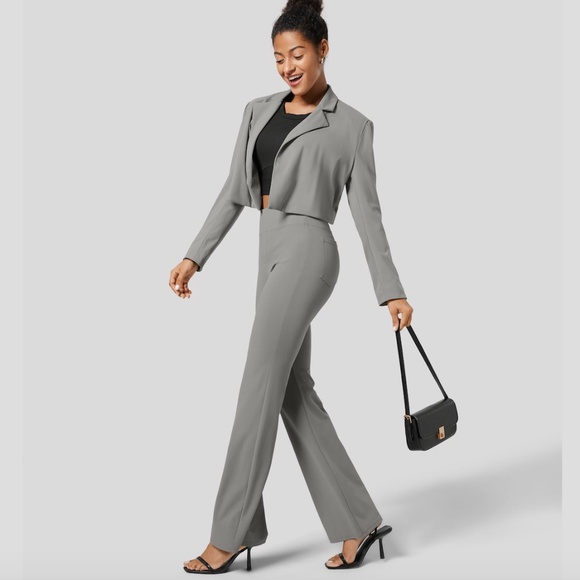 NWTs Halara Flex™ SculptKnit High Waisted Pocket Work Pants - Picture 6 of 6